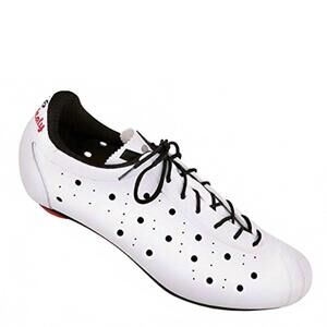 NEW VITTORIA unisex 1976 classic look road cycling shoes in white